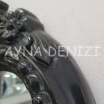 Princess Great Black Model Siyah Renk Boy Aynası-35