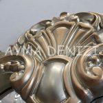 Princess Great Shiny Gold Model Platin Altın Renk Boy Aynası-16