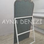 Princess Aging White Model Eskitme Beyaz Renk Ayaklı Boy Aynası-24