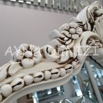 Princess Aging White Model Eskitme Beyaz Renk Ayaklı Boy Aynası-31