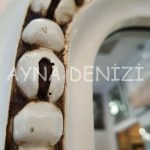 Princess Aging White Model Eskitme Beyaz Renk Ayaklı Boy Aynası-35