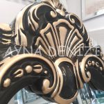 Princess Black Gold Model Siyah Altın Renk Ayaklı Boy Aynası-20