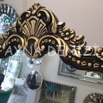 Princess Black Gold Model Siyah Altın Renk Ayaklı Boy Aynası-38