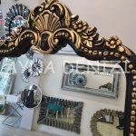 Princess Black Gold Model Siyah Altın Renk Ayaklı Boy Aynası-39