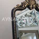Princess Black Gold Model Siyah Altın Renk Ayaklı Boy Aynası-43