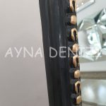 Princess Black Gold Model Siyah Altın Renk Ayaklı Boy Aynası-46