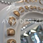 Princess White Gold Model Beyaz Altın Renk Ayaklı Boy Aynası-33