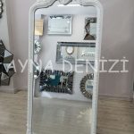 Princess White Model Beyaz Renk Ayaklı Boy Aynası-11