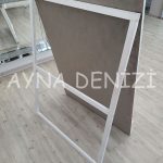 Princess White Model Beyaz Renk Ayaklı Boy Aynası-21