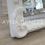 Princess White Model Beyaz Renk Ayaklı Boy Aynası-26