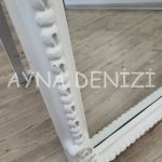 Princess White Model Beyaz Renk Ayaklı Boy Aynası-27