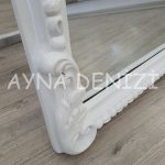Princess White Model Beyaz Renk Ayaklı Boy Aynası-38
