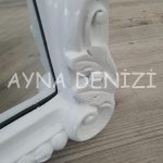 Princess White Model Beyaz Renk Ayaklı Boy Aynası-40