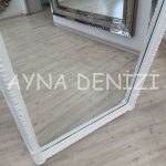 Princess White Model Beyaz Renk Ayaklı Boy Aynası-41