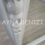 Princess White Model Beyaz Renk Ayaklı Boy Aynası-47