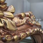 Princess Copper Gold Model Rose Gold Altın Renk Ayaklı Boy Aynası-25