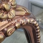 Princess Copper Gold Model Rose Gold Altın Renk Ayaklı Boy Aynası-47