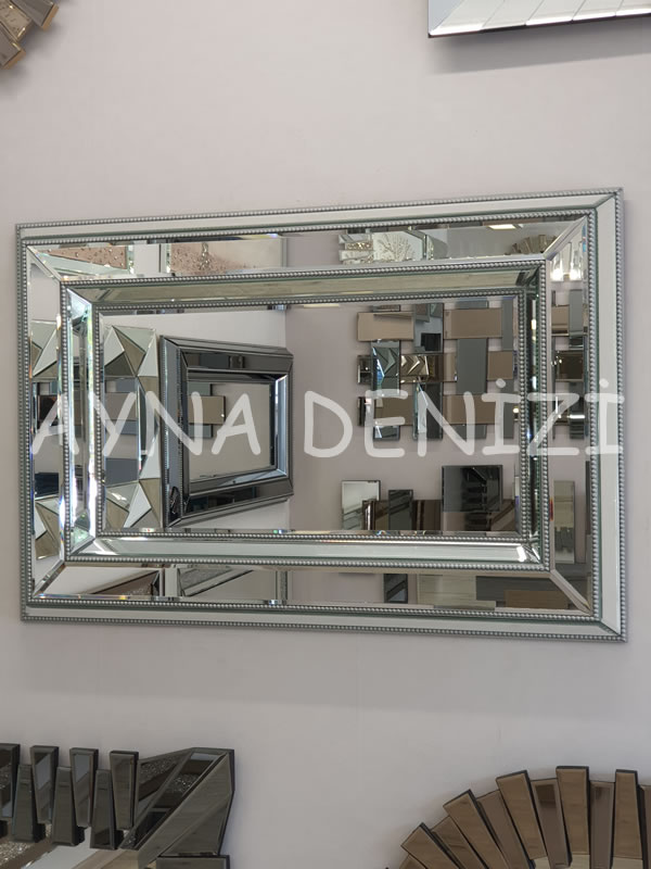Bead Small Silver Model Modern Ayna | Ayna Denizi