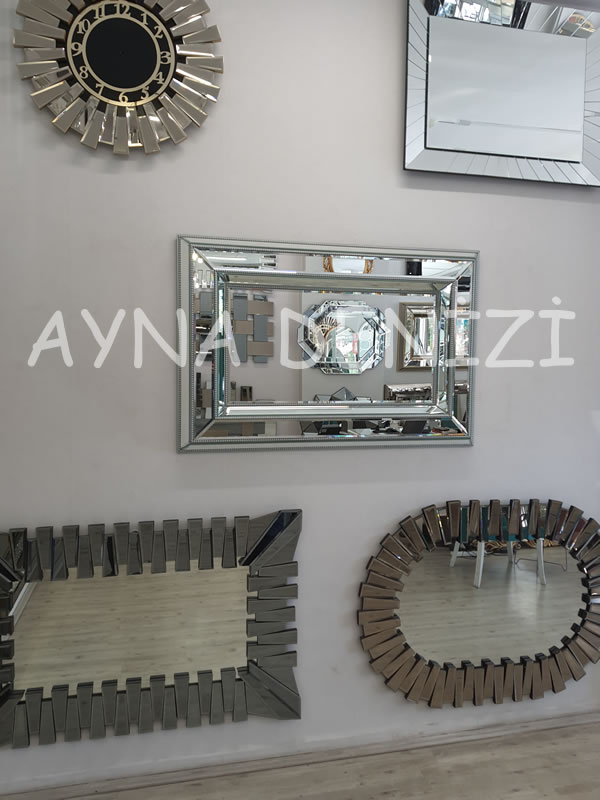 Bead Small Silver Model Modern Ayna | Ayna Denizi