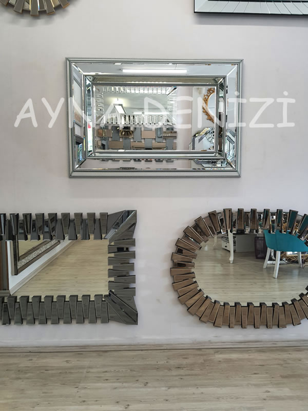 Bead Small Silver Model Modern Ayna | Ayna Denizi