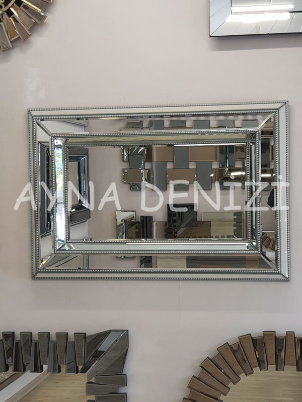 Bead Small Silver Model Modern Ayna | Ayna Denizi