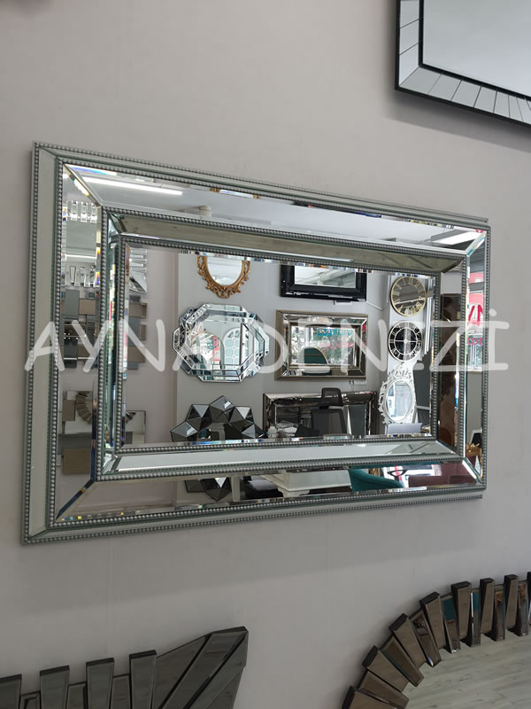 Bead Small Silver Model Modern Ayna | Ayna Denizi