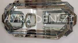 Winding Gold Smoked Bronze Model Modern Ayna